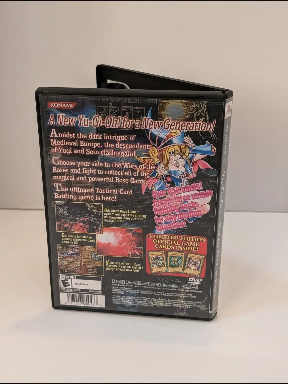 Sony PlayStation 2 _ Yu-Gi-Oh! The Duelists of the Roses -